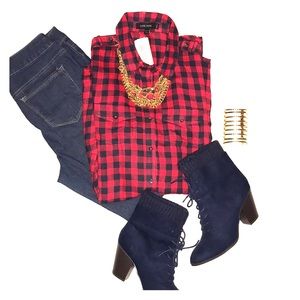 Navy blue 3 inch bootie‼️❤️